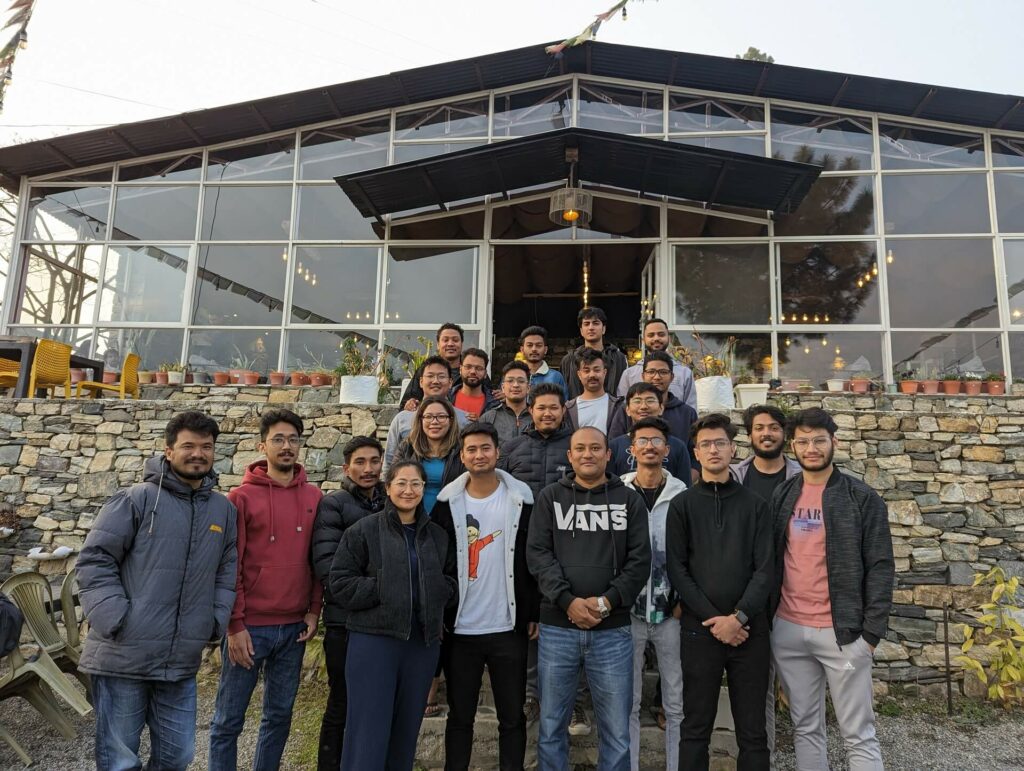 Office Retreat at Kulekhani Hill Lodge | Diagonal Technologies