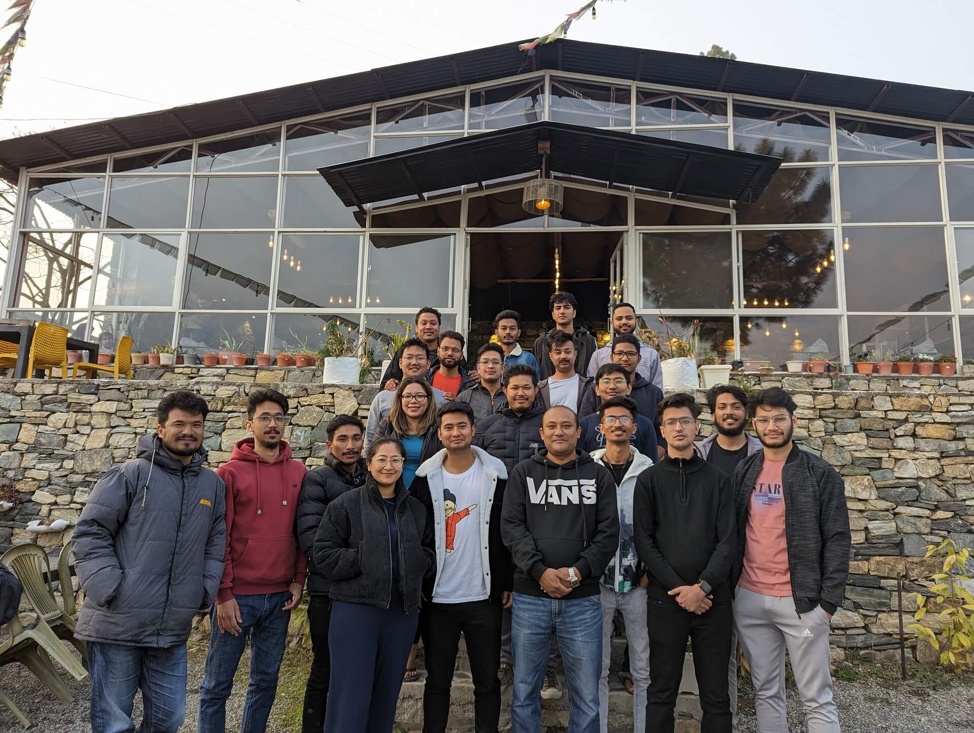 Official retreat at Kulekhani Markhu_group picture